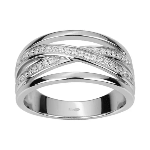 Bague Femme EDORA ARGENT 925/1000 et Oxydes