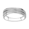 Bague femme empierrée EDORA ARGENT 925/1000 et Oxydes