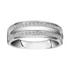 Bague femme empierrée EDORA ARGENT 925/1000 et Oxydes