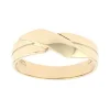 Bague Femme Entrelacée OR 750/1000 Jaune