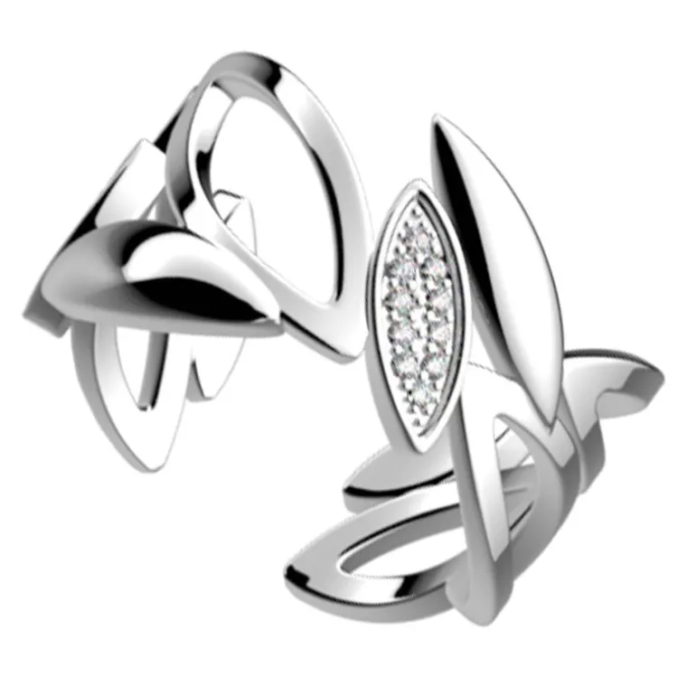 Bague Femme LES CADETTES ARBRE DE VIE Laiton Argenté