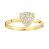 Bague Femme One More Eolo OR Jaune 750/1000 avec Diamants