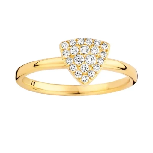 Bague Femme One More Eolo OR Jaune 750/1000 avec Diamants