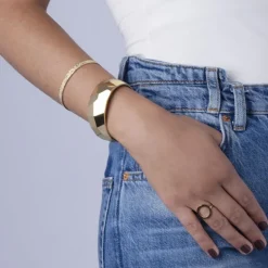 Bague Femme PHEBUS Acier 316L Jaune