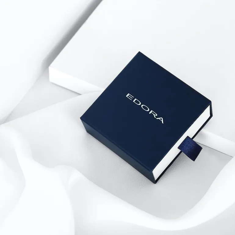 Bague Femme Solitaire Accompagné OR 750/1000 Bicolore et Diamants