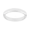 Bague Mixte Alliance EDORA OR 750/1000 Blanc Ruban Biseautée EDO3111730_750MILL
