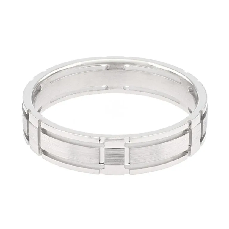 Bague Mixte Alliance EDORA OR 750/1000 Blanc EDO3Y202G50.750MIL