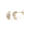 Boucles d'Oreilles Femme EDORA COLLECTION ESSENTIAL RAILS Or 375/1000