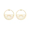 Boucles d'Oreilles Femme Lotus Les Georgettes Les Essentielles Doré