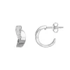 Boucles d'Oreilles femme Puces EDORA ARGENT 925/1000 et Oxydes
