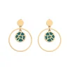 Boucles d'Oreilles Femme Pendantes LES CADETTES Laiton Doré 70385911996000