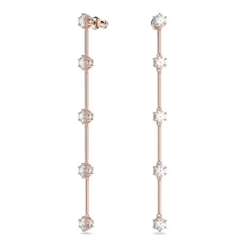 Boucles d'Oreilles Pendantes Femme SWAROVSKI CONSTELLA Métal Doré Rose et Oxydes 5661463