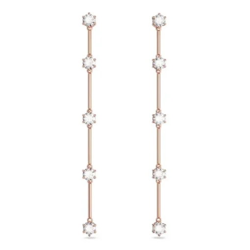 Boucles d'Oreilles Pendantes Femme SWAROVSKI CONSTELLA Métal Doré Rose et Oxydes 5661463