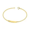 Bracelet Bébé Gourmette EDORA OR 750/1000 Jaune EDOBK30BBR-14