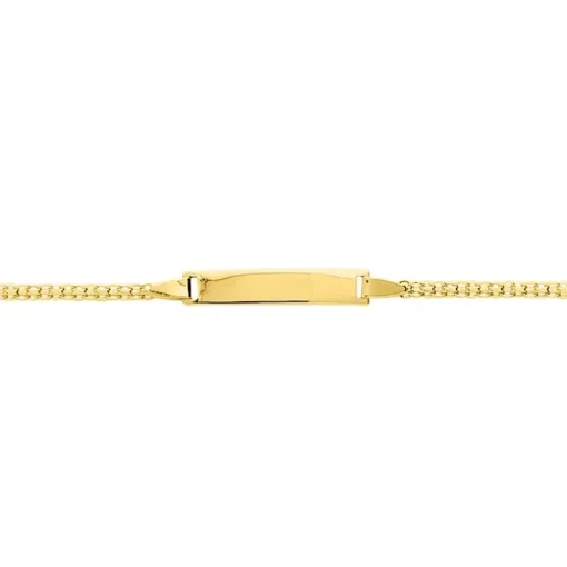 Bracelet Bébé Gourmette EDORA OR 750/1000 Jaune EDOBK30BBR-14