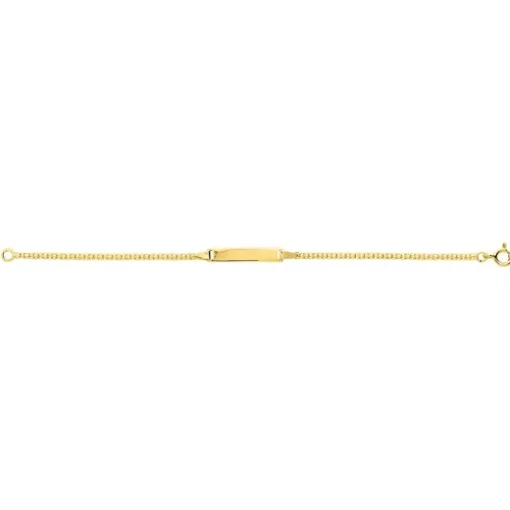 Bracelet Bébé Gourmette EDORA OR 750/1000 Jaune EDOBK30BBR-14