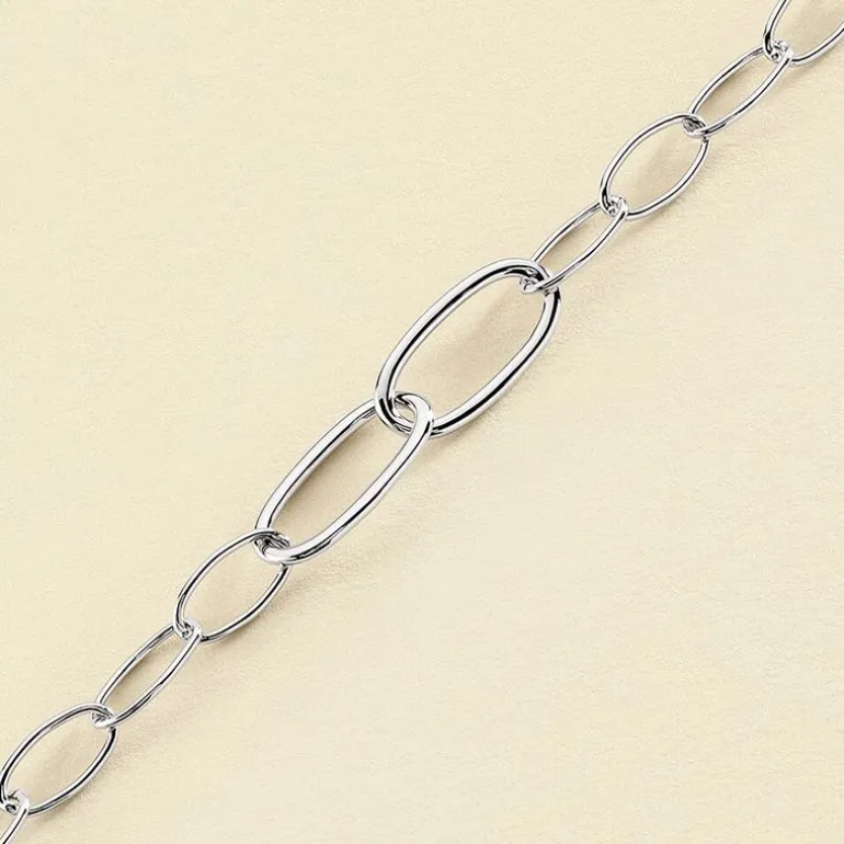 Bracelet Femme Chain AGATHA Laiton Argenté 02450956-064-TU