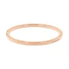 Bracelet Femme Jonc CALVIN KLEIN SOFT SQUARES Acier Doré Rose