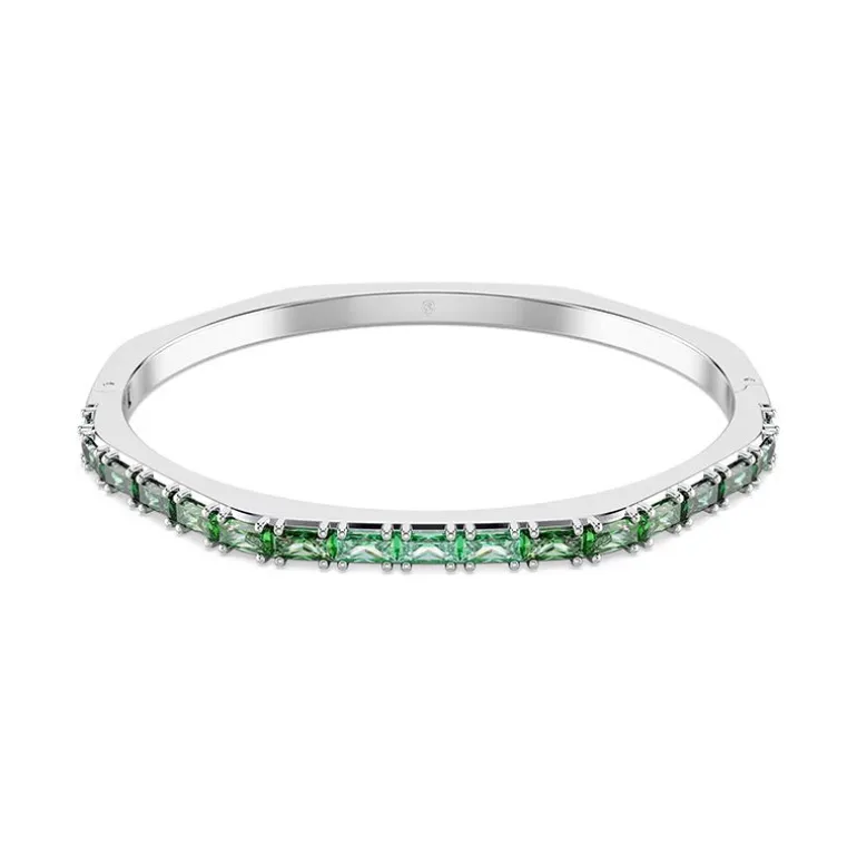 Bracelet Femme Jonc Swarovski Matrix Argenté et Cristaux 5705785