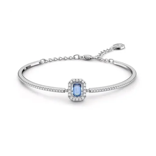 Bracelet Femme Jonc Swarovski Una Métal Argenté et Cristaux 5620556