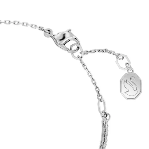 Bracelet Femme Jonc SWAROVSKI STILLA BLEU Métal Rhodié Blanc