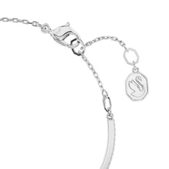 Bracelet Femme Jonc SWAROVSKI LUNA Métal Rhodié Blanc