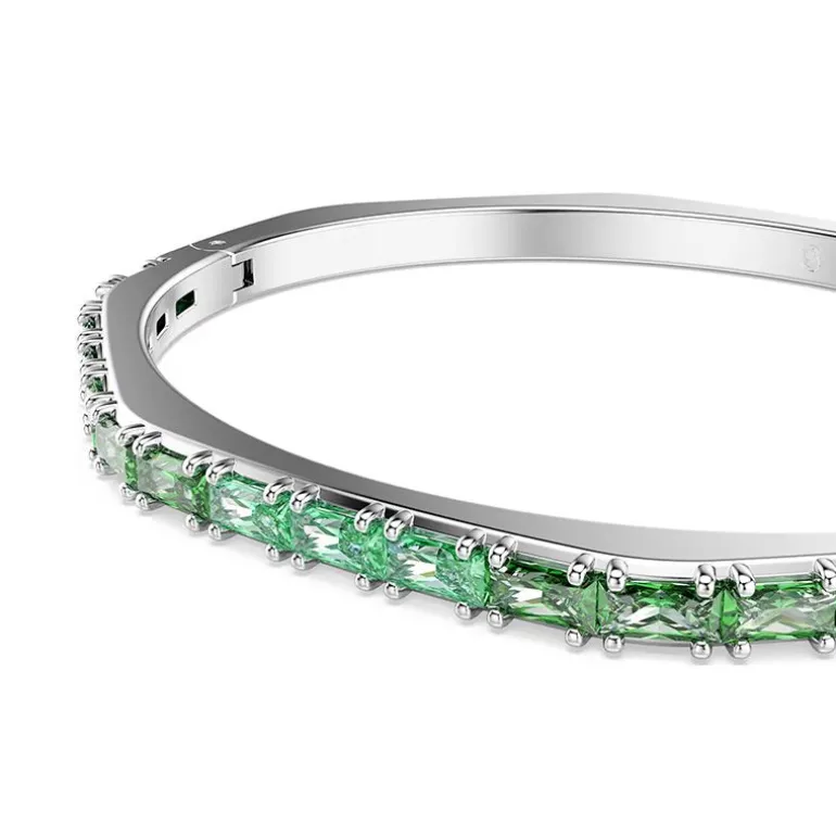 Bracelet Femme Jonc Swarovski Matrix Argenté et Cristaux 5705785