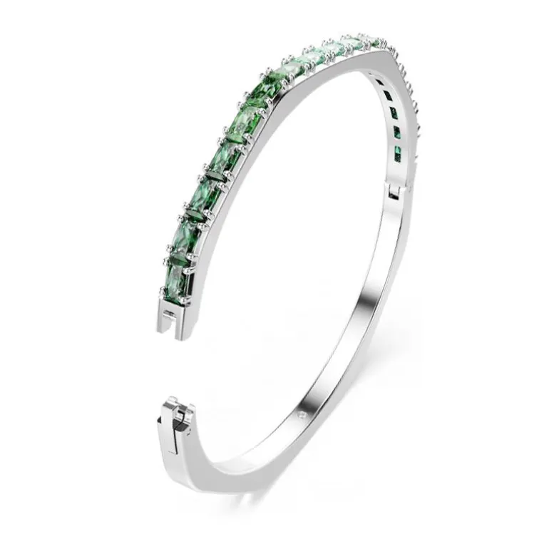 Bracelet Femme Jonc Swarovski Matrix Argenté et Cristaux 5705785