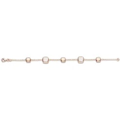 Bracelet Femme ONE MORE Pantelleria OR Rose 750/1000 avec Nacre