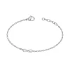 Bracelet femme signe infini PHEBUS acier argenté