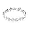 Bracelet Femme Swarovski Tennis Una Angelic Argenté Cristaux 5682279