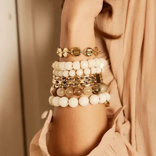 Bracelet Femme ZAG BIJOUX Kahvi Acier Doré SBS23291-01UNI