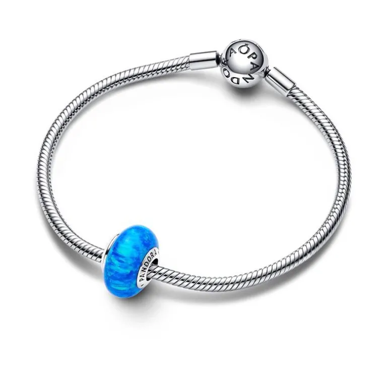 Charm Femme PANDORA BLEU PROFOND OCÉAN OPALESCENT Argent 925/1000