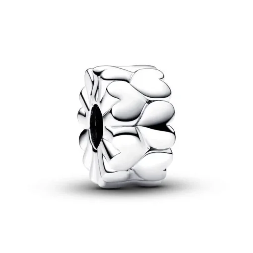 Charm Femme PANDORA CLIP MOTIF CŒUR Argent 925/1000