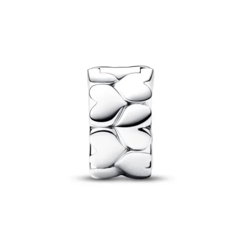 Charm Femme PANDORA CLIP MOTIF CŒUR Argent 925/1000