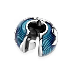 Charm Femme PANDORA CLIP GLOBE BLEU Argent 925/1000