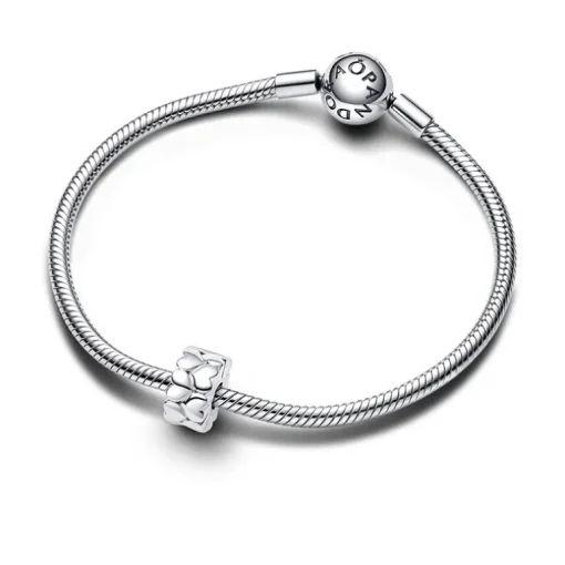 Charm Femme PANDORA CLIP MOTIF CŒUR Argent 925/1000