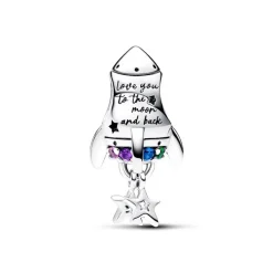 Charm Femme PANDORA FUSÉE SPATIALE Argent 925/1000