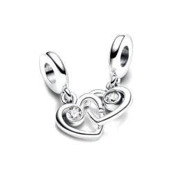 Charm Femme Pandora Moments Pendant Séparable Forever & Always 793232C01