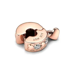 Charm Femme Pandora Moments Clip Pendant Scintillant Cœurs de l'Infini 782253C01