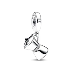 Charm Femme PANDORA PENDANT CAFETIÈRE Argent 925/1000