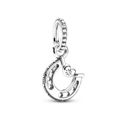 Charm Femme PANDORA PENDANT FER À CHEVAL PORTE-BONHEUR Argent 925/1000