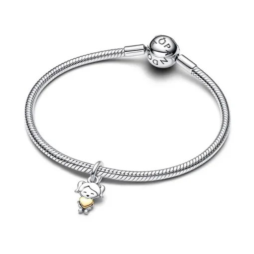 Charm Pandora Pendant Fille Heureuse 763601C00