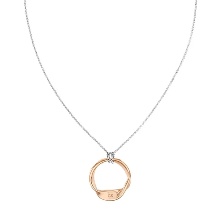 Collier Femme CALVIN KLEIN ETHEREAL METALS Acier Bicolore