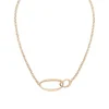 Collier Femme CALVIN KLEIN PLAYFUL ORGANIC SHAPES Acier Doré Rose