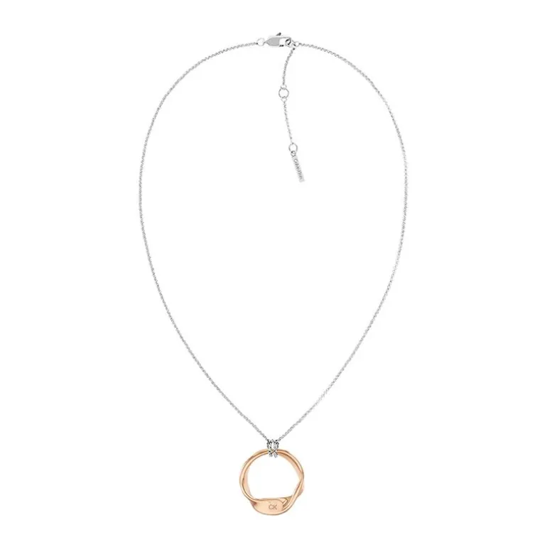 Collier Femme CALVIN KLEIN ETHEREAL METALS Acier Bicolore