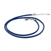 Collier Femme Cordon Huilé UNA STORIA Bleu