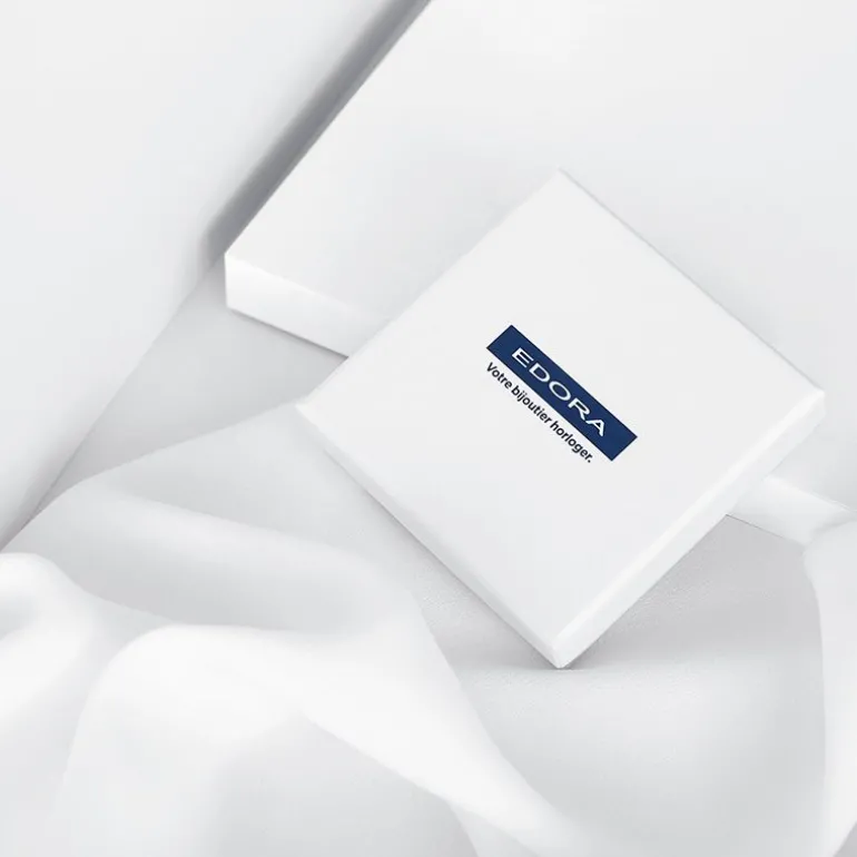 Collier Femme EDORA Argent Spinelle Verte