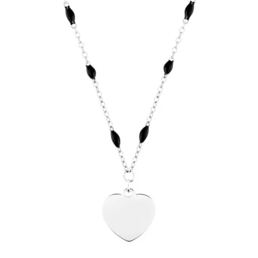 Collier Femme EDORA Coeur Acier Argenté EDO432245