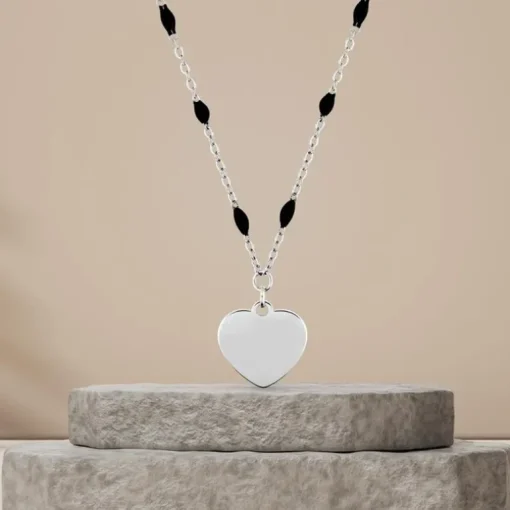 Collier Femme EDORA Coeur Acier Argenté EDO432245